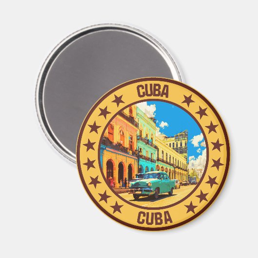 Aimant Cuba (Recto/Verso)
