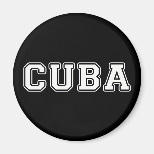 Aimant Cuba (Devant)