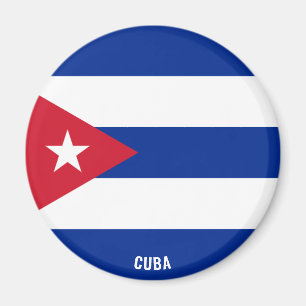 Aimant Cuba Drapeau charmant patriotique
