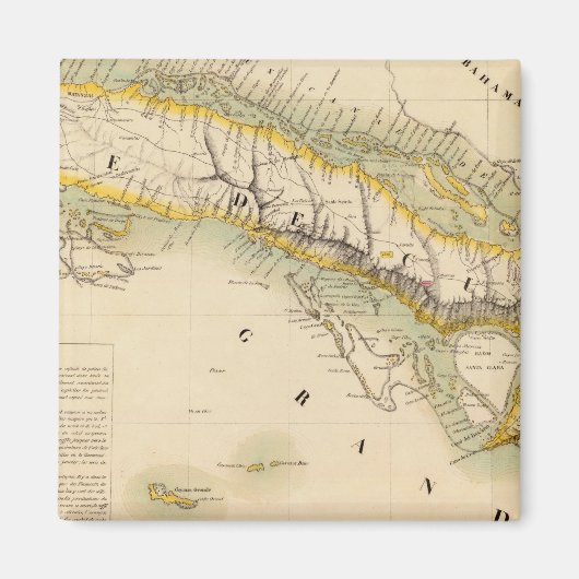 Aimant Cuba Jamaïque 67 (Devant)