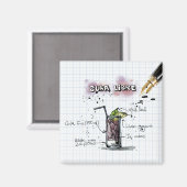 Aimant Cuba Libre (Recto/Verso)