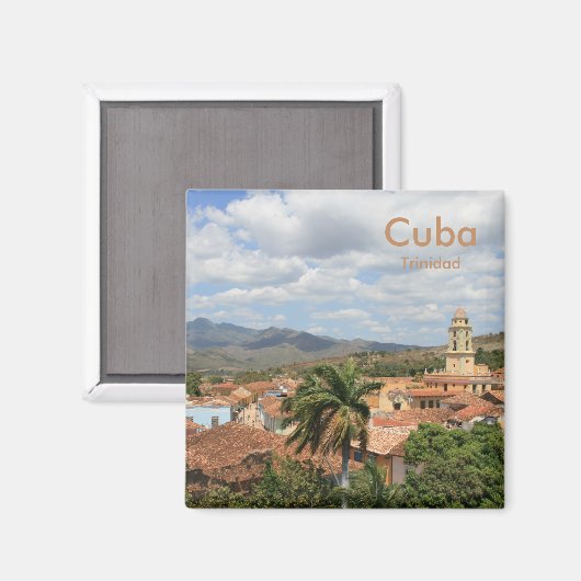 Aimant Cuba Trinité (Recto/Verso)