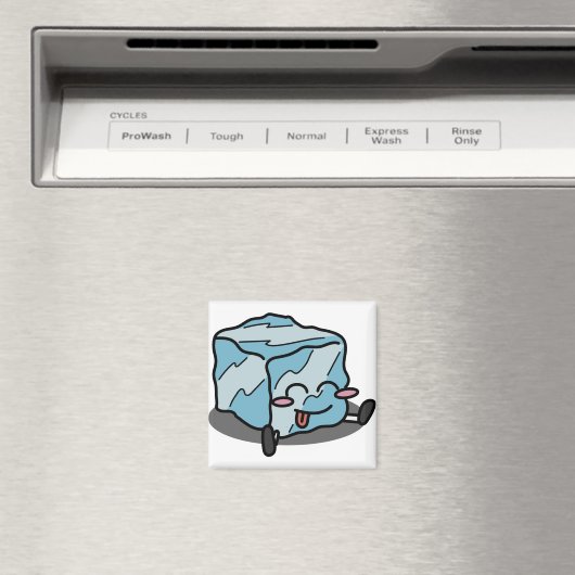 Aimant Cube de glace mec (In Situ (Lave-vaisselle))