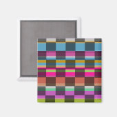 Aimant Cubes colorés (Recto/Verso)