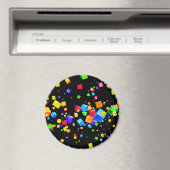 Aimant Cubes colorés 2 (In Situ (Lave-vaisselle))