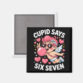 Aimant Cud dit 67 Six Sept Mème Bubble Gum Saint-Valentin (Recto/Verso)