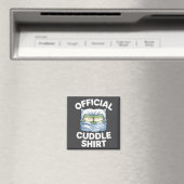 Aimant Cuddle Shirt Funny Cute Frogs Cozy  (In Situ (Lave-vaisselle))