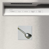 Aimant Cuillère d'apôtre en argent avec dessus de sceau e (In Situ (Lave-vaisselle))