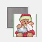 Aimant Cuire avec pain d'épice d'amour (Recto/Verso)