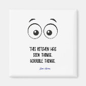 Aimant Cuisine A Vu Des Choses Drôle Cuisine (Devant)