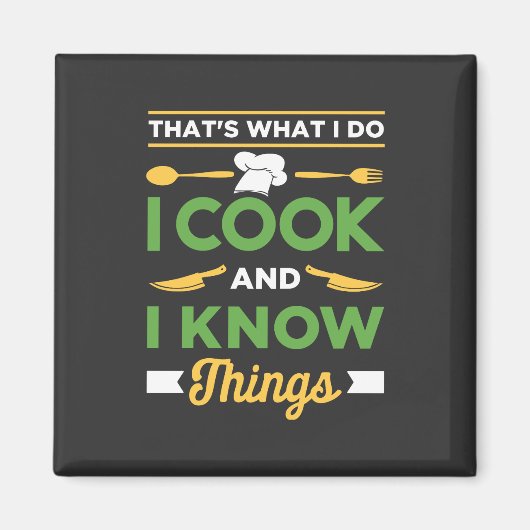 Aimant Cuisine amusante (Devant)