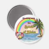 Aimant Cuisine avec l'Esprit d'Aloha (Recto/Verso)