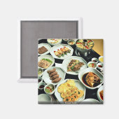 Aimant Cuisine coréenne (Recto/Verso)