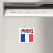 Aimant Cuisine de Memere avec Drapeau de France (In Situ (Lave-vaisselle))