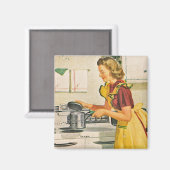 Aimant cuisine des années 1940 (Recto/Verso)