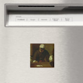 Aimant Cuisine domestique avec la soupe à Emmaus, c.1618 (In Situ (Lave-vaisselle))