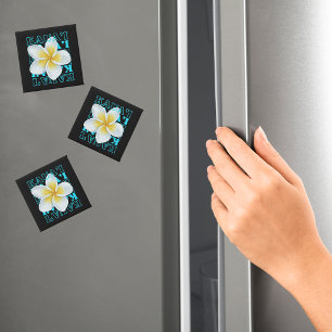 Aimant Cuisine Florale Tropicale Cute Hawaiian Kaua'i