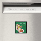 Aimant CUISINE ITALIENNE, verte (In Situ (Lave-vaisselle))