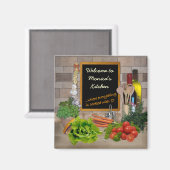 Aimant Cuisine personnalisable (Recto/Verso)