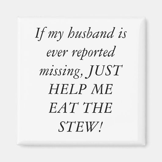 aimant cuisine ragoût mari (Devant)