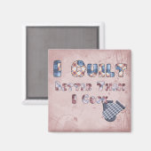 Aimant Cuisinier à planches (Recto/Verso)