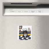 Aimant Cuisinier Doxie Noir (In Situ (Lave-vaisselle))