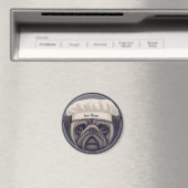 Aimant Cuisinier Pug (In Situ (Lave-vaisselle))