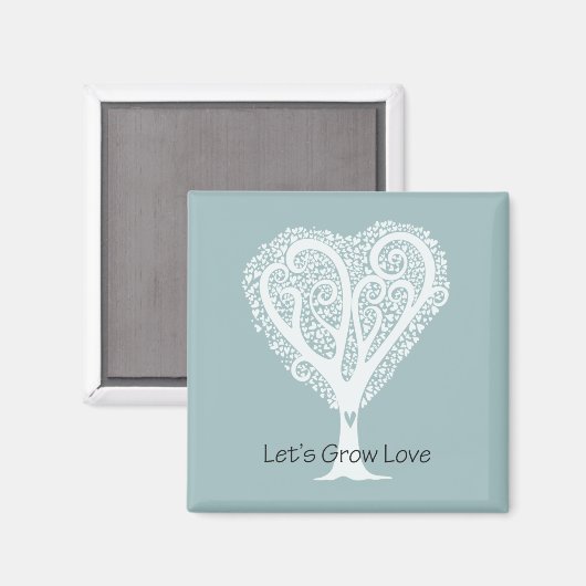 Aimant Cultivons l'amour (Recto/Verso)