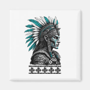 Aimant Culture aztèque peuple indigène maya