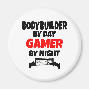 Aimant Culturiste par le Gamer de jour par nuit