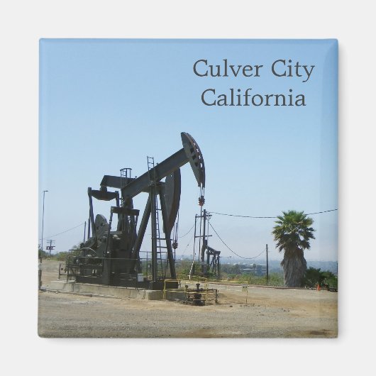 Aimant Culver City/Oil Rig Magnet! (Devant)