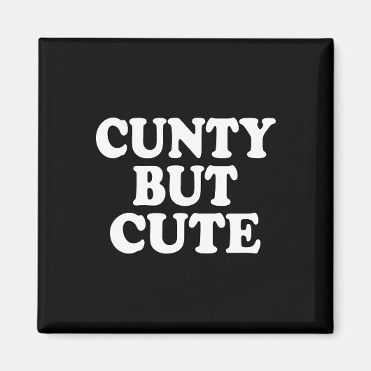 Aimant Cunty, mais mignon (Devant)