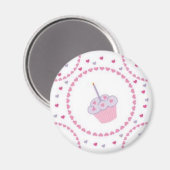 Aimant cupcake (Recto/Verso)
