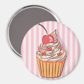 Aimant Cupcake (Recto/Verso)