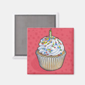 Aimant cupcake (Recto/Verso)