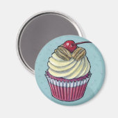 Aimant cupcake #120 (Recto/Verso)