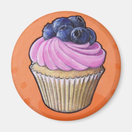 Aimant cupcake #193 (Devant)