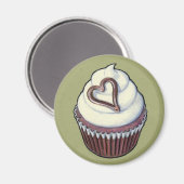 Aimant cupcake #92 (Recto/Verso)