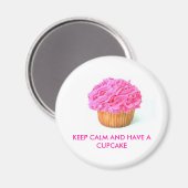 Aimant cupcake, CALME ET CUPCAKE (Recto/Verso)