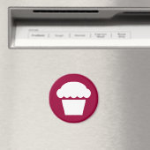Aimant cupcake / muffin simple (In Situ (Lave-vaisselle))