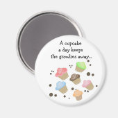 Aimant Cupcake Un Jour Dit (Recto/Verso)