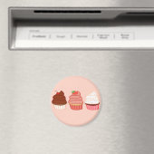 Aimant Cupcakes (In Situ (Lave-vaisselle))