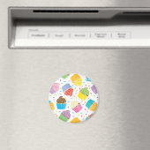 Aimant Cupcakes colorés (In Situ (Lave-vaisselle))
