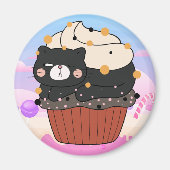 Aimant cupcat (Devant)