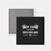 Aimant Cupid faisons Greg Holland drôle de Saint-Valentin (Recto/Verso)