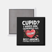 Aimant Cupid que j'ai embauché, gars formidable, meilleur (Recto/Verso)