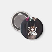 Aimant Cupid vintage (Recto/Verso)