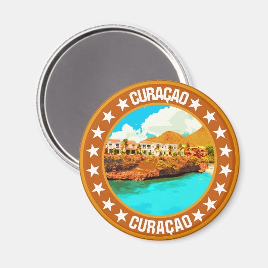 Aimant Curaçao (Recto/Verso)