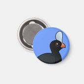 Aimant Curassow Helmetable Birdorable (Recto/Verso)