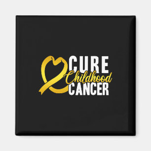 Aimant Cure Cancer de l'Enfance Cancer Ribbon Awa